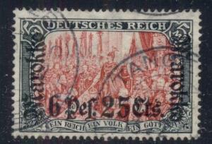 GERMANY OFFICES IN MOROCCO #57 Used, Scott $325.00