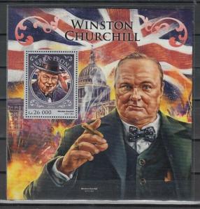 Sierra Leone, 2016 issue. Sir Winston Churchill s/sheet. ^