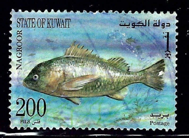Kuwait 1367 Used 1997 Marine Life    (ap1029)