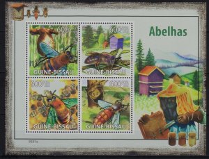 2009 Guinea-Bissau 4131-4134KL Insects - Bees 9,50 €