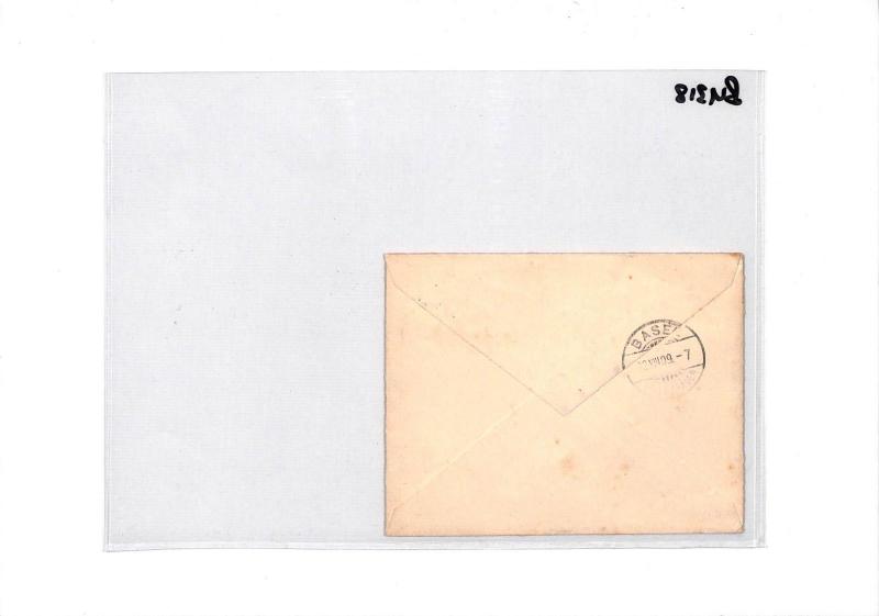 BU318 1909 GB SCOTLAND *Paisley* KEVII CHALKY PAPER 1.5d Postal Stationery Cover
