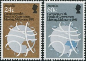 Australia 1981 SG831 CHOGM set MNH