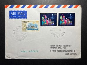1983 Christmas Island Airmail Cover Indian Ocean to Monchengladbach W Germany