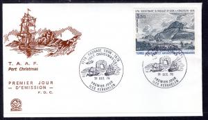 French Southern and Antarctic Territory C46 U/A FDC