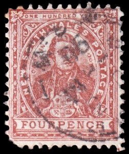 New South Wales Scott 79, Inverted Watermark (1888) Used G-F M