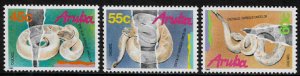 Aruba #50-2 MNH Set - Snakes