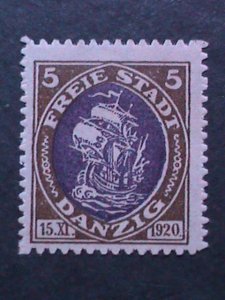 ​DANZIG-1921 SC#49 HONOR OF CONSTITUTION MINT-100 YEARS OLD VERY FINE