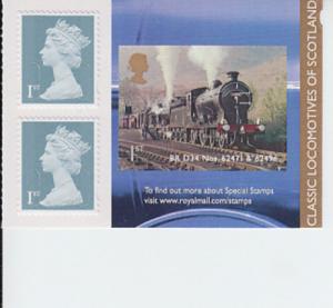 2012 Great Britain Classic Locomotive SA Bklt Pane (Scott NA) MNH