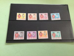 Isle of Man To Pay mint never hinged stamps   A6302