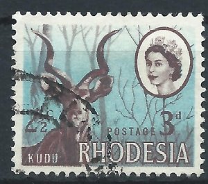 Rhodesia 1966 - 3d Kudu - SG376 used