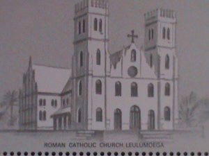 ​SAMOA STAMP-1979 SC# 520a CHRISTMAS-ANGLICAN CHURCH-APIA MNH STAMP SHEET
