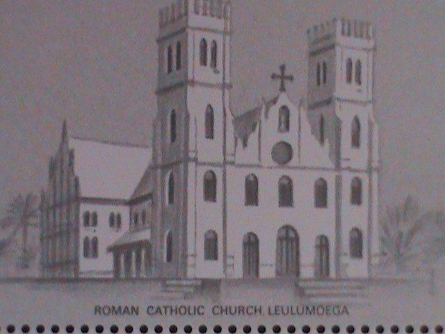 ​SAMOA STAMP-1979 SC# 520a CHRISTMAS-ANGLICAN CHURCH-APIA MNH STAMP SHEET