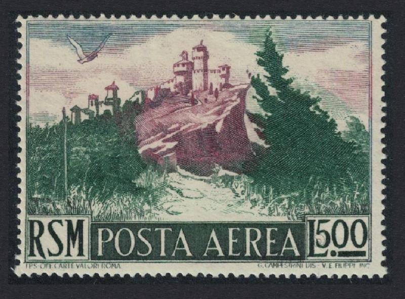 San Marino View from St Mustiola 500L Type 1 SG#415 CV£320+