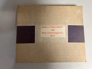 Minkus Master Global Supplement 1964, Unused in Box