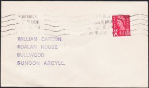 GB SCOTLAND 1969 BRODICK ISLE OF ARRAN machine cancel......................B4427