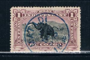 Belgian Congo  #24 Used Elephants (B0077)