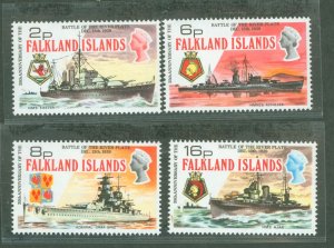 Falkland Islands #237-40 Mint (NH) Single (Complete Set)