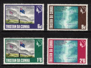 TRISTAN DA CUNHA 1968 Dependency Anniversary; Scott 120-23, SG 117-20; MNH