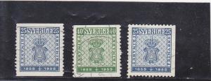 Sweden  Scott#  474-6  Used