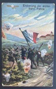 1915 KUk Feldpost Austria Picture Postcard Cover conquest of the first French