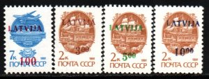 Latvia #308-311   MNH