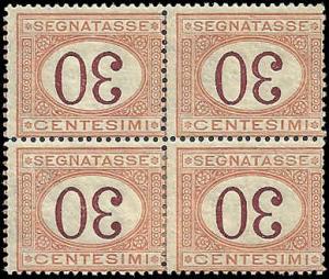 Italy - J8a - Block - Unused - SCV-48.00