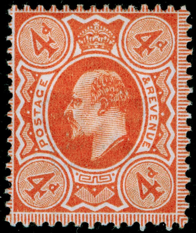 SG278 SPEC M26(1), 4d bright orange, M MINT. Cat £120.