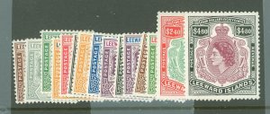 Leeward Islands #133-147 Unused Single (Complete Set)