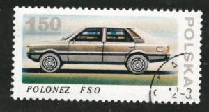 Poland Scott 2269 Used 1978  favor canceled Polonez Auto