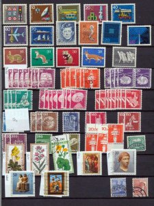 Germany East & West Used mnh mh(Apx 850 Items) (RAZ 811)