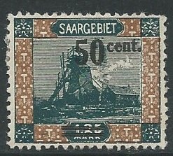 Saar ||  Scott # 93 - MH