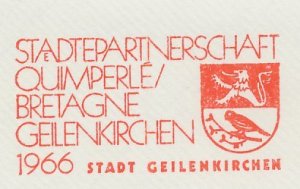 Meter cover Germany 1980 Geilenkirchen - Lion - Bird