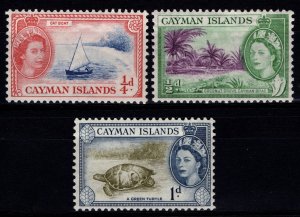 Cayman Islands 1953-62 Elizabeth II Def., Part Set [Unused]