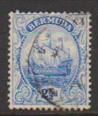 Bermuda SG 48  perf 14 good used  see description details