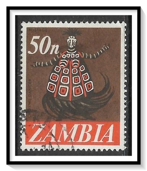 Zambia #48 Chokwe Dancer Used