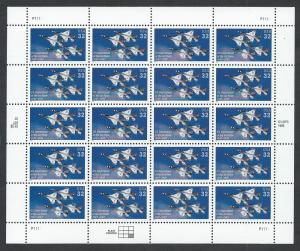 UNITED STATES SC# 3167 VF MNH 1997 Pane/20