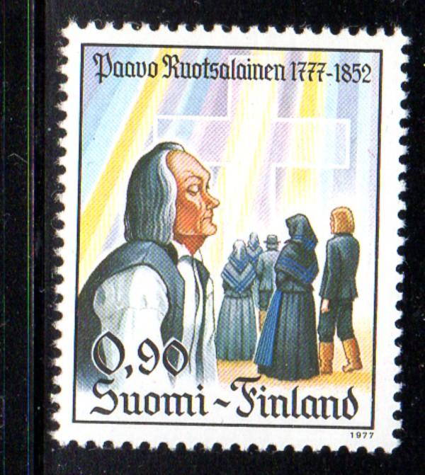 Finland Sc 600 1977 Ruotsalainen stamp NH