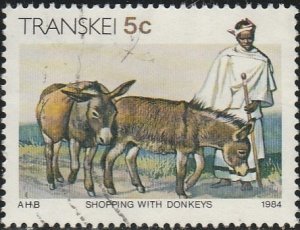 South Africa-Transkei, #133 Used From 1984-90,  CV-$0.25