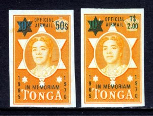 Tonga - Scott #CO39, CO40 - MNH - SCV $17