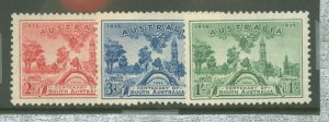 Australia  #159-161v Unused Single (Complete Set)