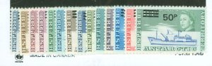 British Antarctic Territory #25-38 Mint (NH) Single (Complete Set)