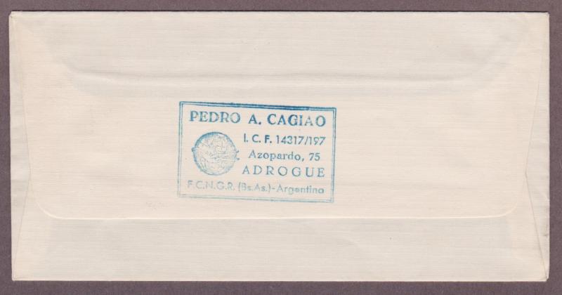Argentina Antarctic Base General Belgrano 1/29/57 Postmark - I Combine S/H