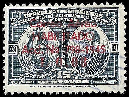 Honduras - #C146 - Used - SCV-0.25