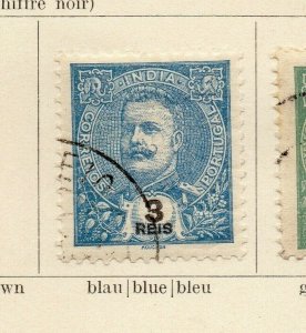 Portuguese India 1913 Early Issue Fine Used 3r. NW-172035