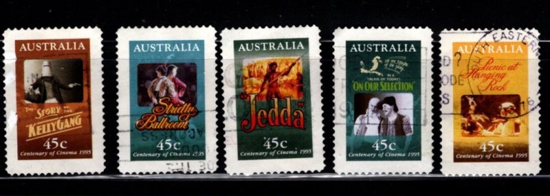 Australia - #1446 - 1450 Vintage Movie Posters  set/5 - Used