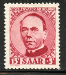 Saar # B74, Mint Hinge. CV $ 13.00