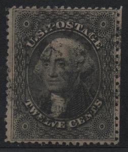 ~ US Scott #36 Washington Stamp, Sound Beauty ~