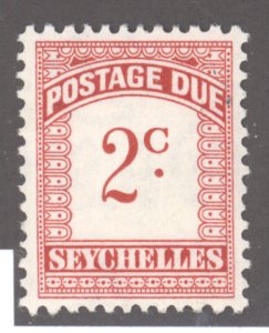 Seychelles, Scott #J1, MH