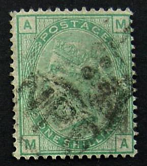 Great Britain, Scott 64, Plate 13, Used (MA)