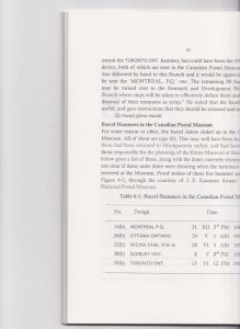 ROBERT C SMITH tpb Canada's Barrel Postmarks postal history